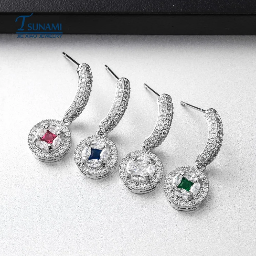 Высокое качество AAA циркон серьги для женщин Роскошные Ювелирные изделия Подарки