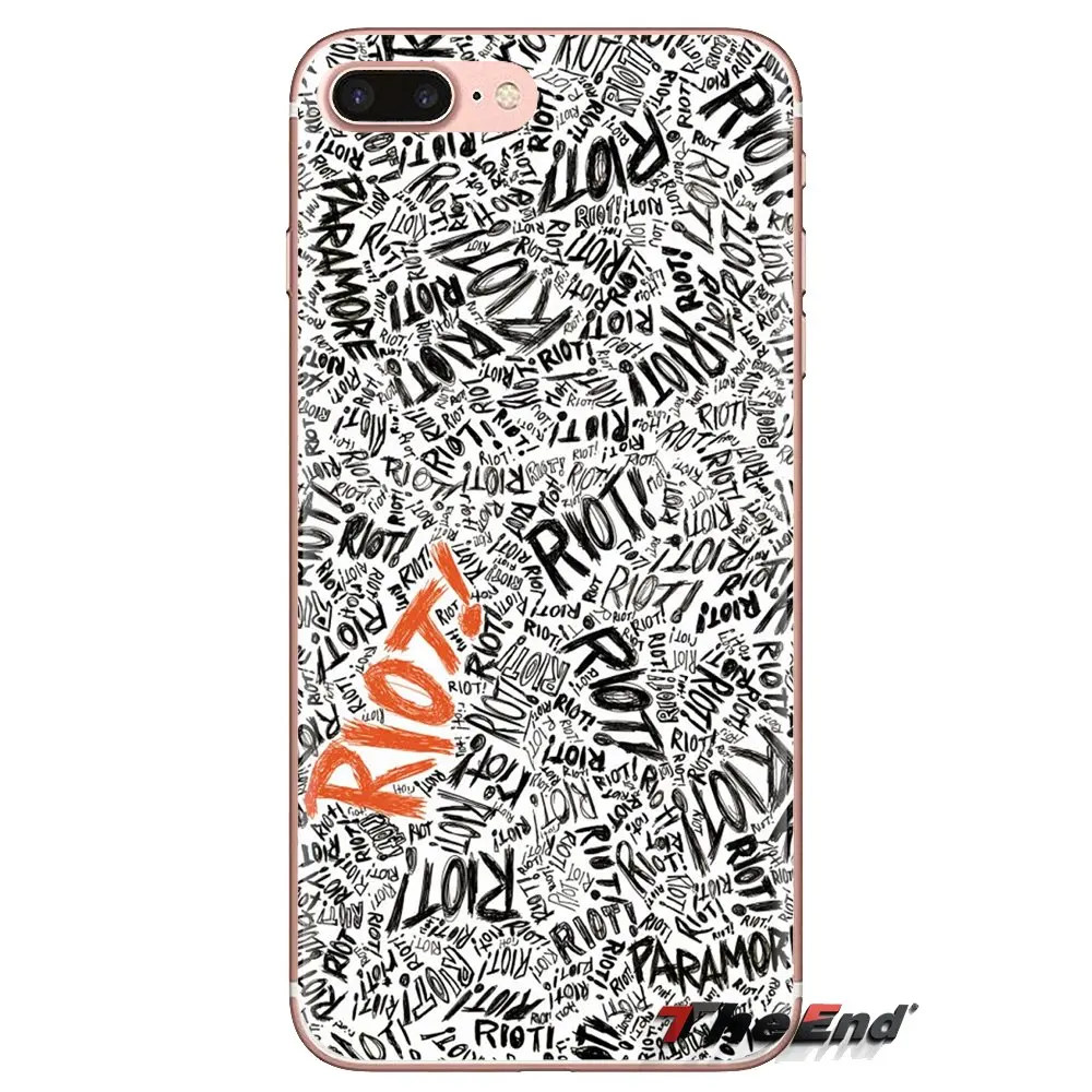 Мягкий прозрачный чехол для LG Spirit Motorola Moto X4 E4 E5 G5 G5S G6 Z Z2 Z3 G2 G3 C Play Plus Mini paramore riot |