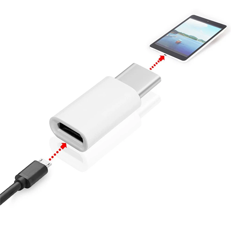 Адаптеры Maikou 10 шт. USB 3 1 Type-C папа-Micro мама | Мобильные телефоны и аксессуары
