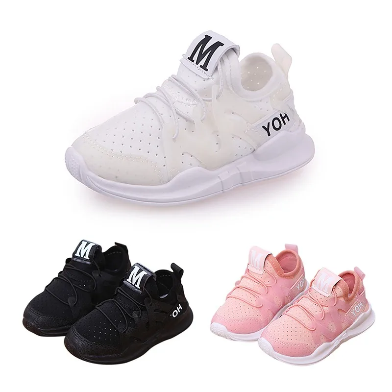 Children Casual Shoes Breathable Baby 3 Colors Boys Girls Soft Sole Shallow | Детская одежда и обувь
