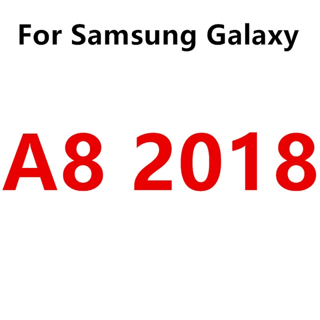 Для samsung Galaxy A30 A50 M20 J2 J4 J6 A6 A8 A3 A5 A7 закаленное Стекло J1 J3 J5 J7 S3 для детей 4, 5, 6, NOTE3 Экран протектор - Цвет: A8 2018 A530