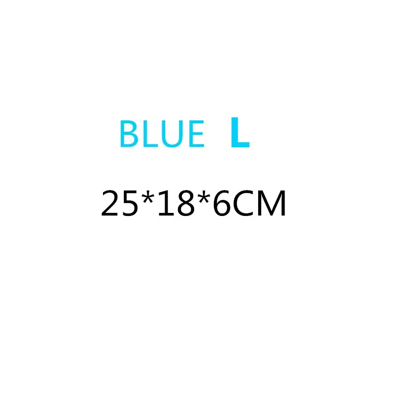Blue L Прозрачные водонепроницаемые сумки для плавания Спортивная Дорожная сумка для хранения для купания молния Прозрачная ПВХ органайзер карман для телефона - Цвет: Blue L