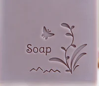 size 3.5x3cm Дерево или цветочный узор мыло ручной работы штамп прозрачный Diy натуральный акрил органическое декоративное мыло изготовление на заказ Печать - Цвет: size 3.5x3cm