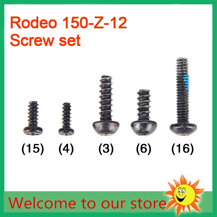 

Walkera Rodeo 150 RC drone spare parts Rodeo 150-Z-12 Screw set
