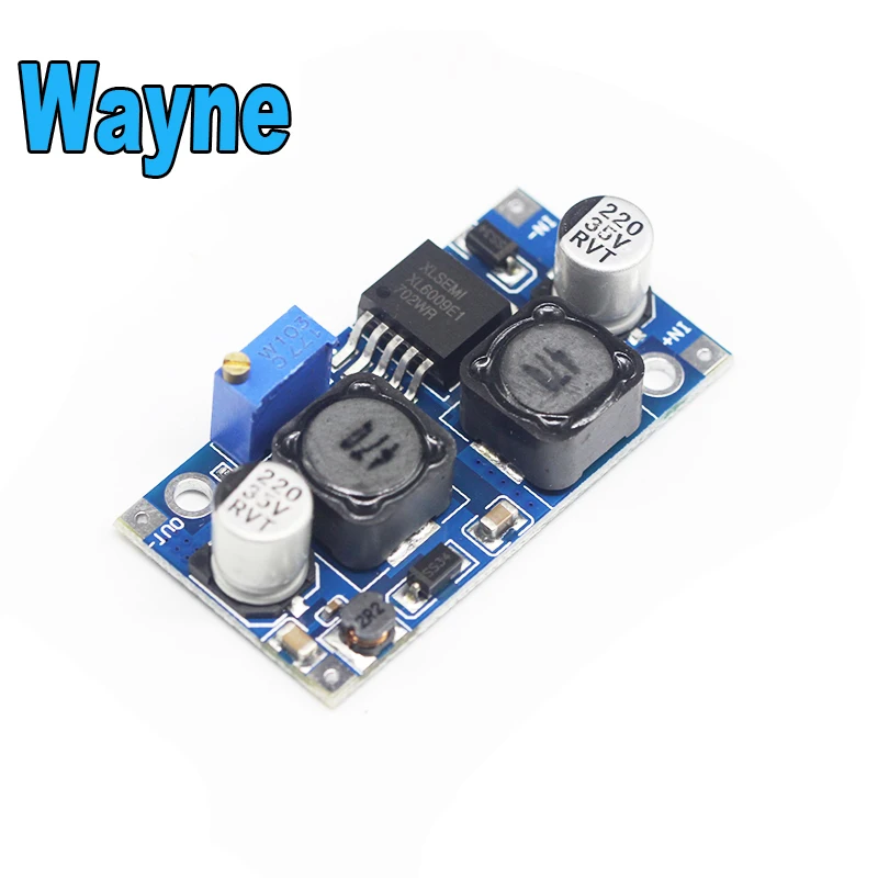 XL6009 dc-dc lift-voltage module input wide voltage ADAPTS to the automatic lift-off pressure of solar panel | Электроника