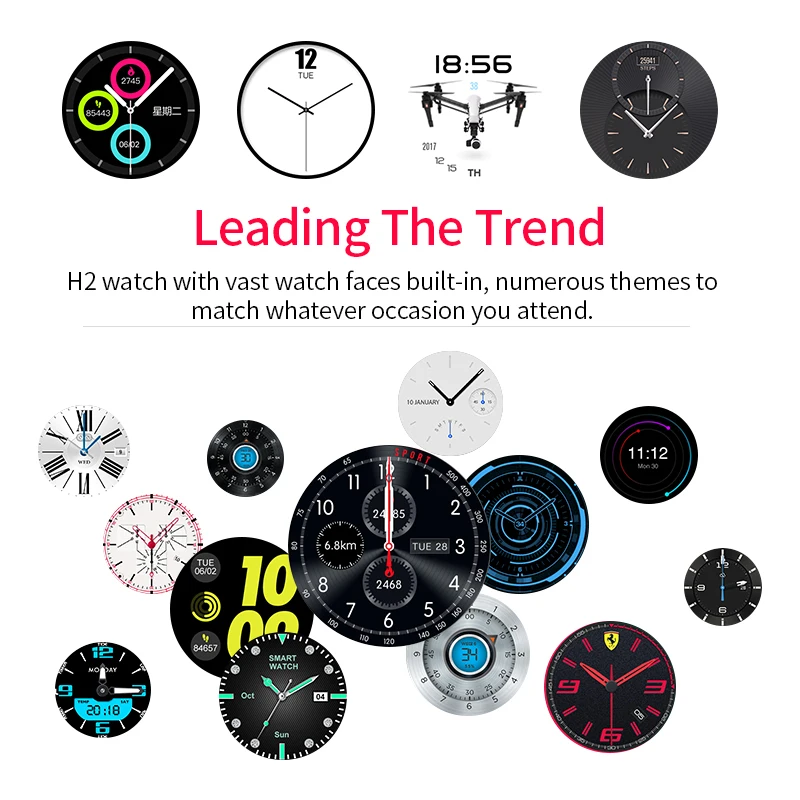 Microwear H2 android ios 1G+16GB Smart watch 1.39 inch mtk6580 SmartWatch phone 3G wifi GPS 5M heart rate nano SIM GSM WCDMA - купить по