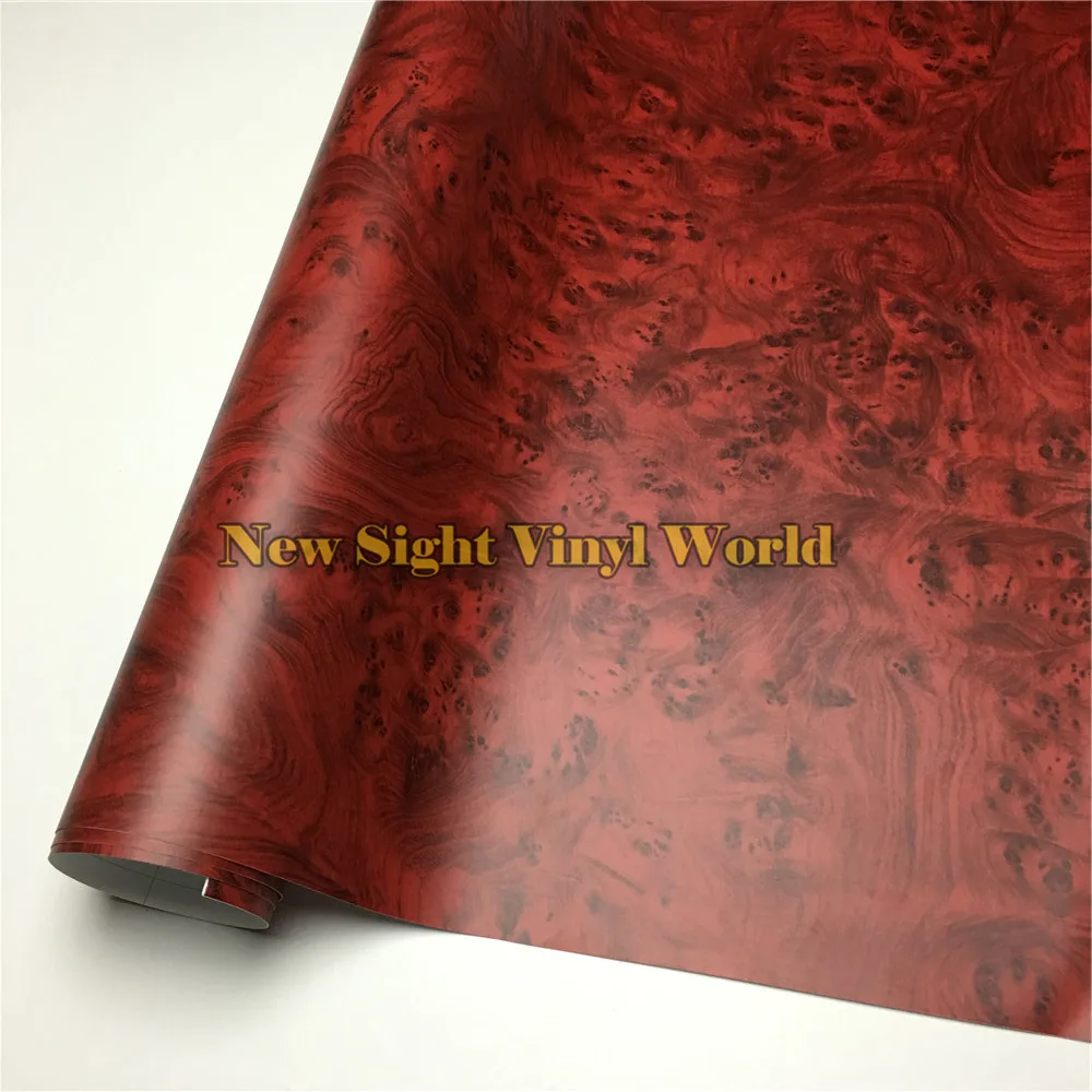 Деревянная текстурная пленка Птицы глаз виниловая из ПВХ для мебели и автомобиля