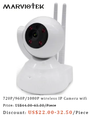 Беспроводная ONVIF ip-камера wi fi уличная cctv камера wifi видеонаблюдение P2P ip-камера 1080P Солнечная энергия 16 ГБ TF Карта