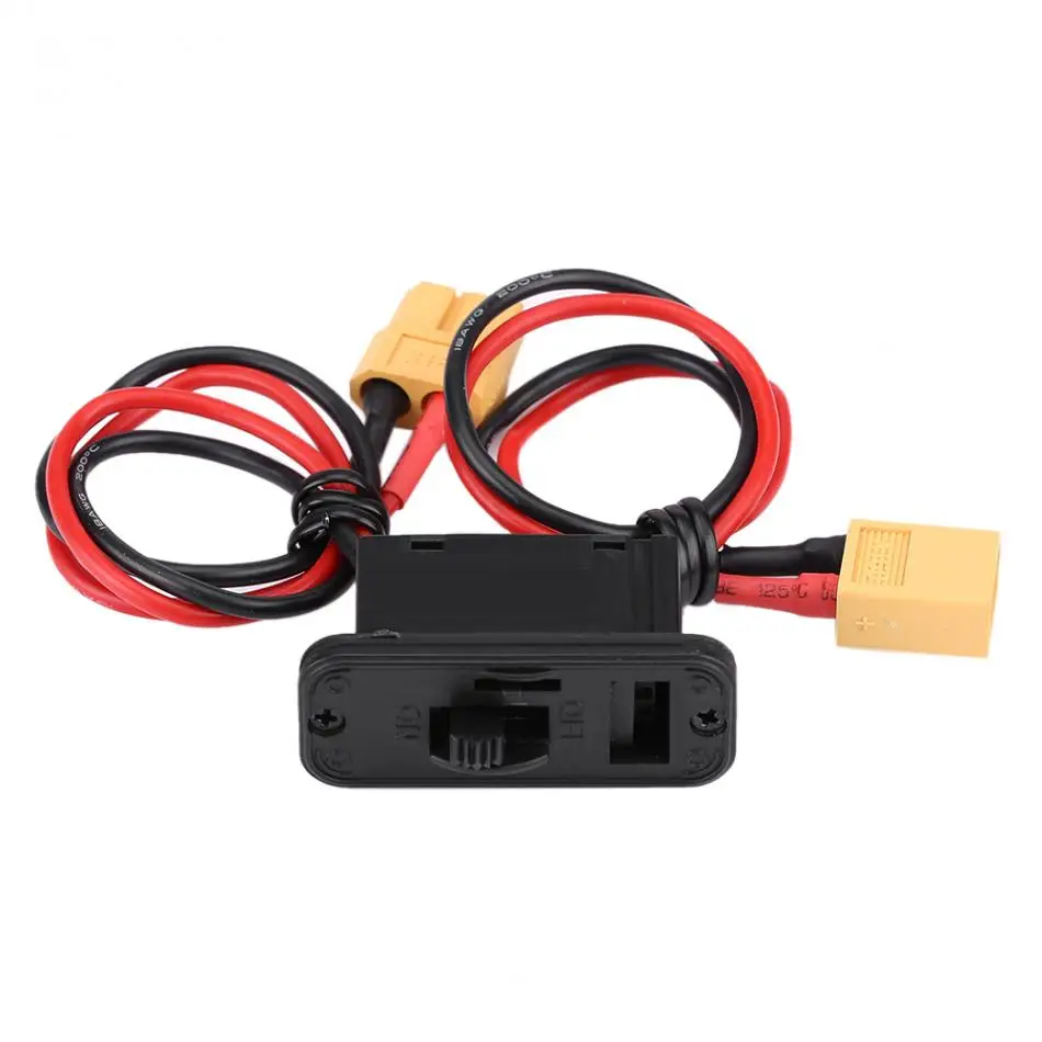 1pc Heavy Duty Large Current Power Switch Battery Holder Connector For RC Airplane Model On/Off Lead | Игрушки и хобби