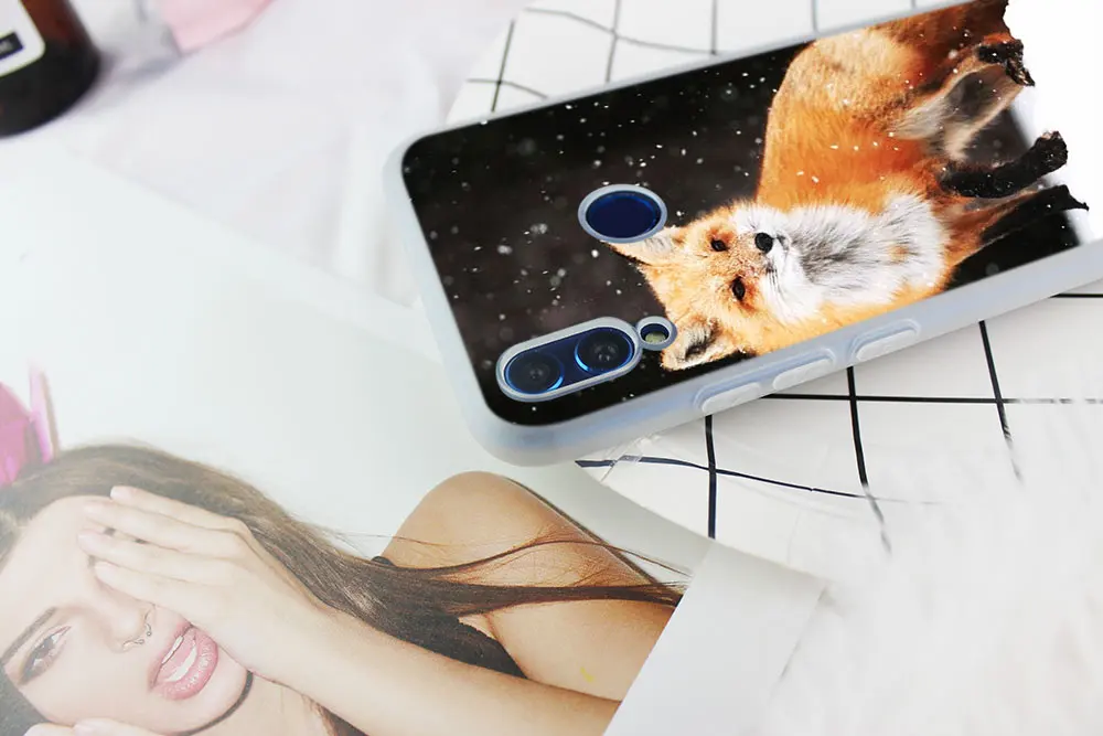 Мягкий ТПУ чехол Mr cute Fox для huawei Honor 9 10 Lite 6X 7X 8X Max 7A 5,7 дюймов 8A 8C V20 PLAY 9i