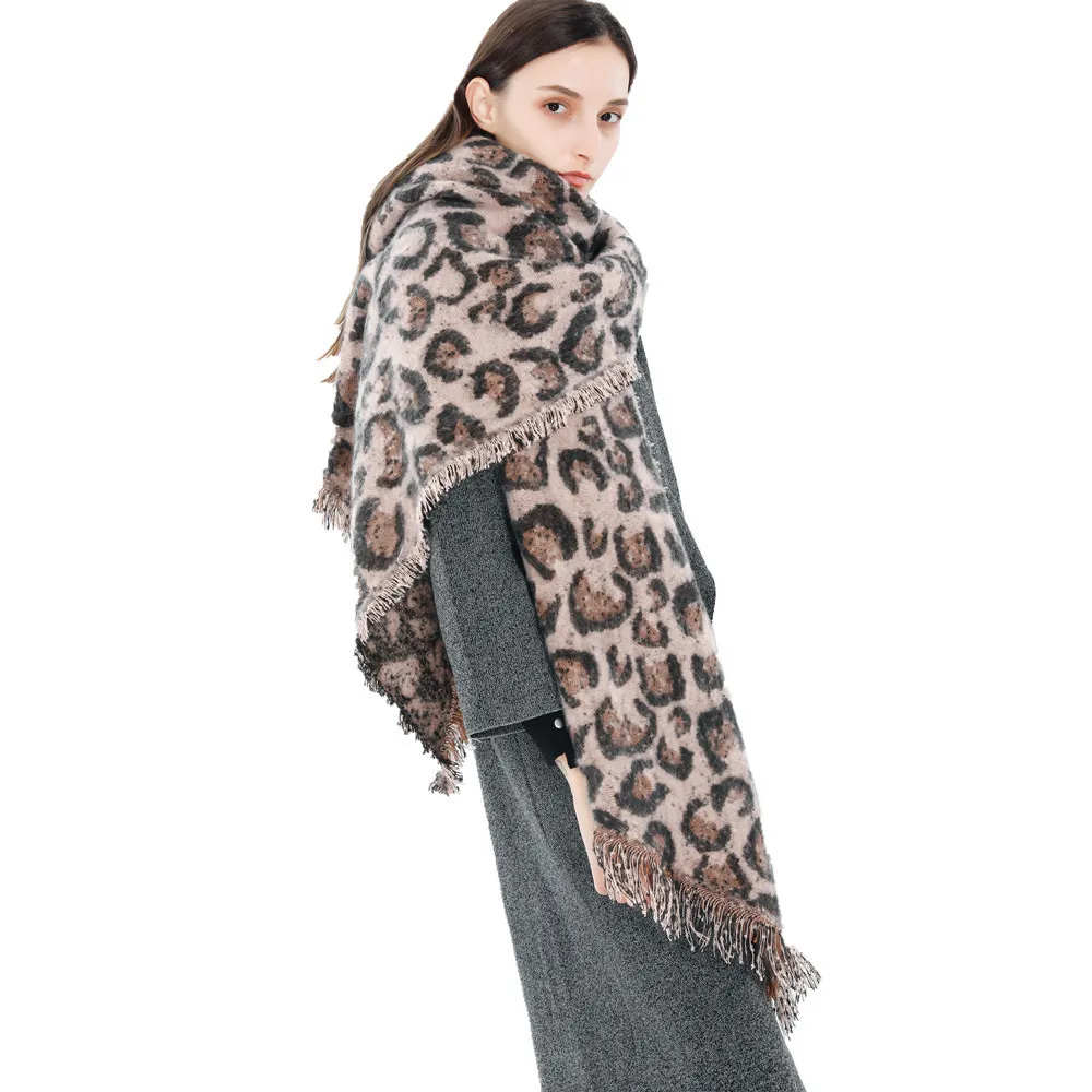 

Fashion winter lady scarves woman hot leopard scarf