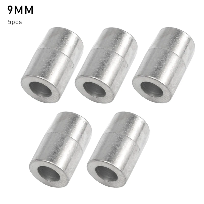 9MM 5pcs 5 шт. 5-12 мм буровые втулки Cr12 стальная буровая втулка Чистка деревообрабатывающий джиг сверлильные части - Цвет: 9MM 5pcs