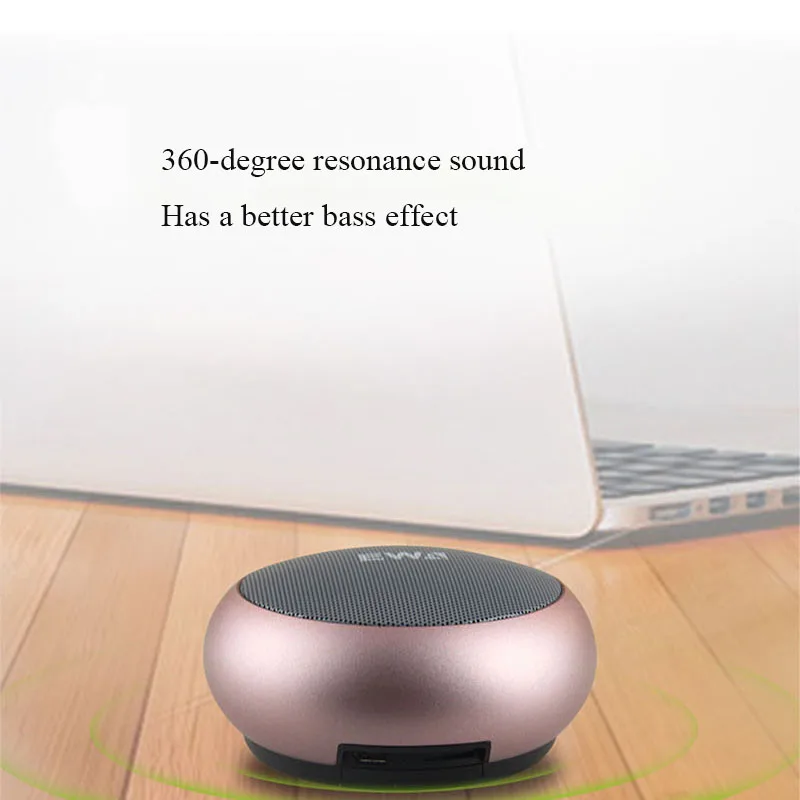 EWa A110 портативный динамик для телефона/планшета/ПК мини беспроводной Bluetooth динамик металлический USB вход MP3 плеер спортивный динамик s