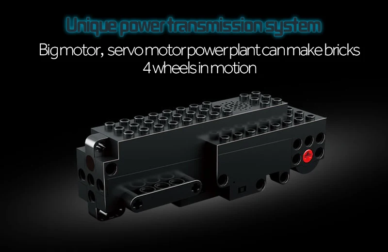 Technic RC Гусеничный гоночный Автомобильный Электрический двигатель с функцией питания, совместимый с Technic, городской строительный блок, кирпичи, модель детских игрушек 621 шт