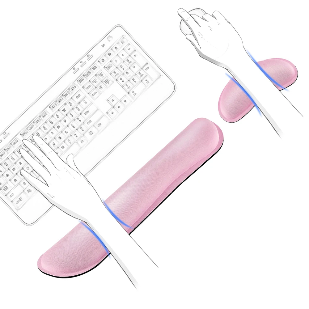 Ноутбук памяти хлопок мышь/клавиатура запястье pad набор для запястья поднятые
