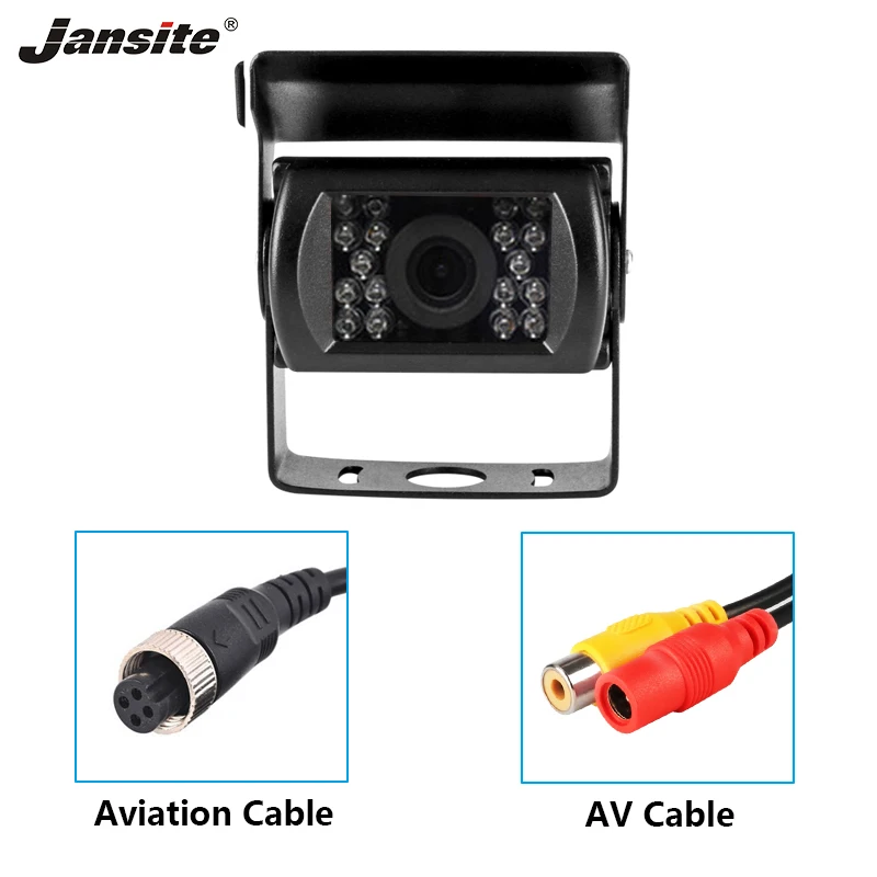 Jansite 18IR светодиодная подсветка IP68 Водонепроницаемая HD камера ночного видения 12 24