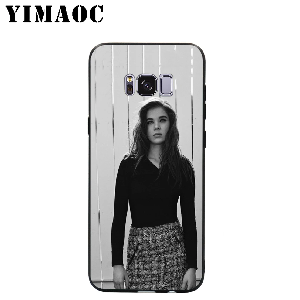 YIMAOC Hailee Steinfeld сексуальный мягкий чехол для Samsung Galaxy S10 S10e S9 S8 A6 Plus S7 S6 Edge A7 A5 A3 J6 Note 9 8 |