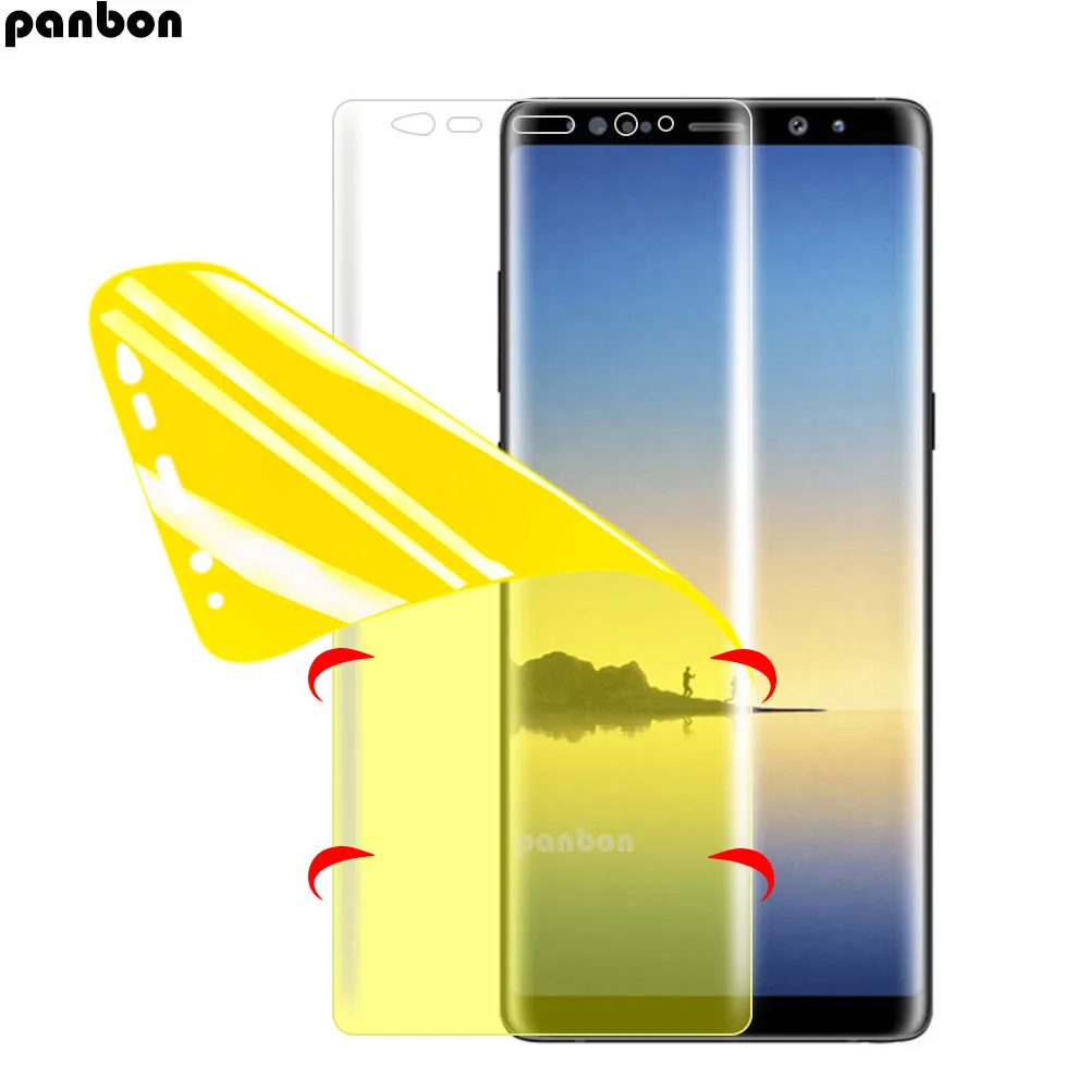 3D протектор экрана для samsung galaxy Note 9 8 7 FE note edge N9150 Гидрогелевая пленка защитный гель Защитная пленка