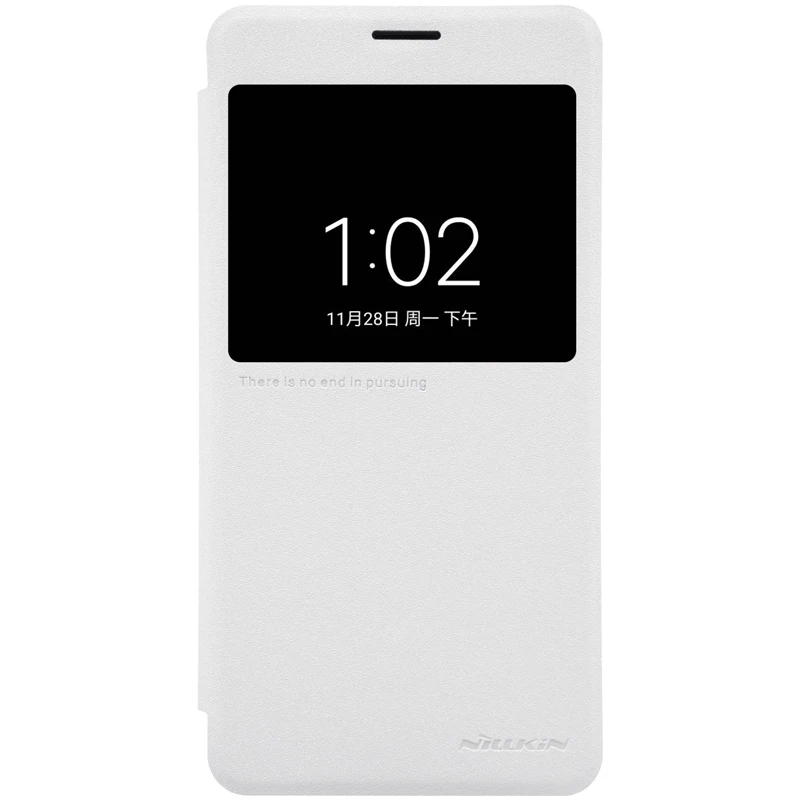 Кожаный чехол книжка с окошком для Xiaomi Mi Note 2 Pro Prime NILLKIN|case for xiaomi|leather casecase |