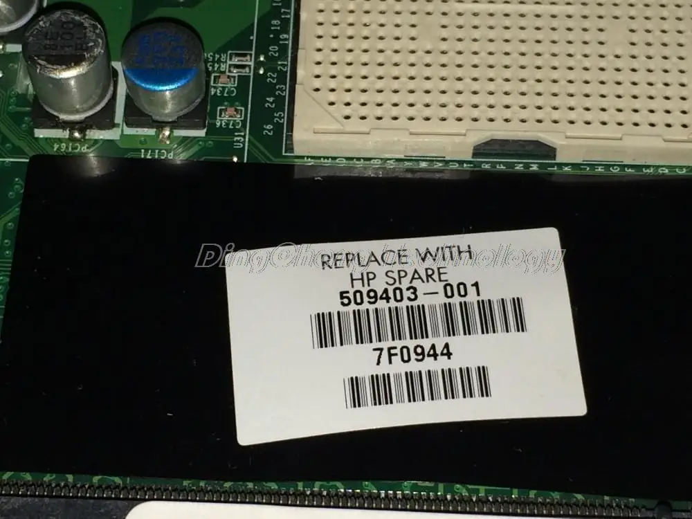 Материнской Платы ноутбука Для HP DV7 509403-001 DAUT1AMB6D0 для AMD cpu с 8 видеочипов