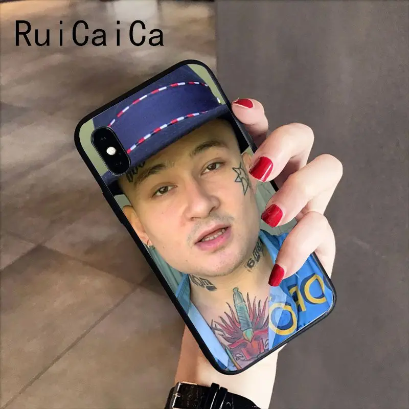RuiCaiCa MORGENSHTERN Rapper шаблон мягкий чехол для телефона из ТПУ iPhone 6S 6plus 7 7plus 8 8Plus X Xs MAX 5 5S