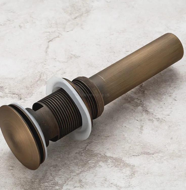 Античная латунь винтажная большая круглая крышка в стиле ретро выдвижная