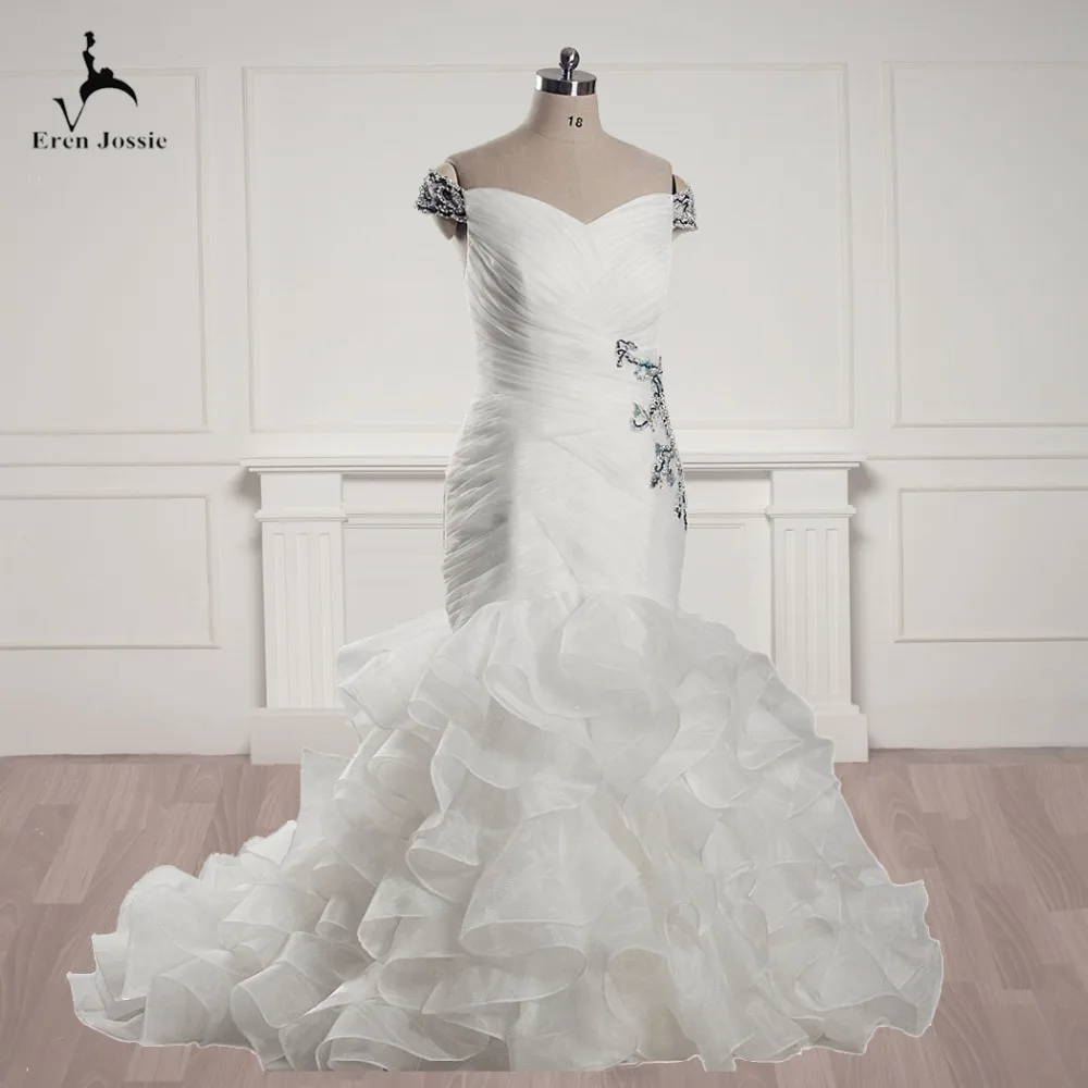 Эрен Jossie хорошее качество рукав-Кепка элегантный свадебный дизайн вышитый