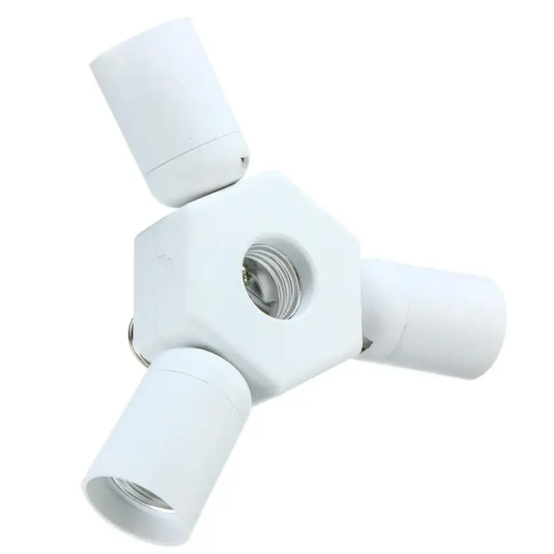 3/4 In 1 E26 E27 Base Led Light Splitter Universal Conversion Socket Head Lamp Bulb Adapter Holder | Лампы и освещение