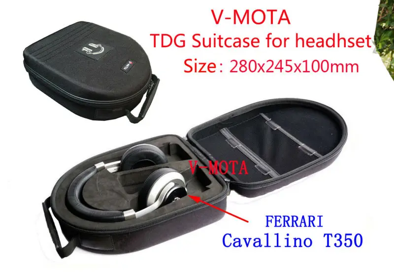 

V-MOTA TDG Headphone boxs Compatible with Yamaha MT220,JVC HA-SX100A HA-SW01 02,SHURE SRH840 headset