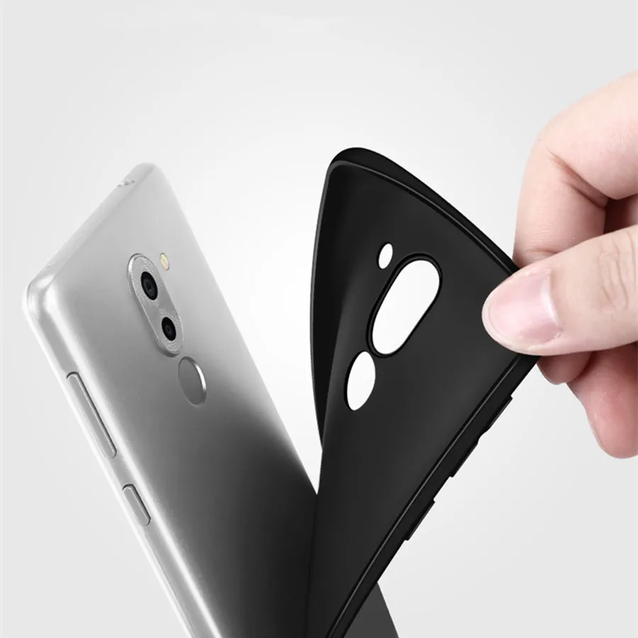 Силиконовые чехлы для Huawei P9 P10 Honor 8 9 v8 мягкий резиновый чехол-накладка задней