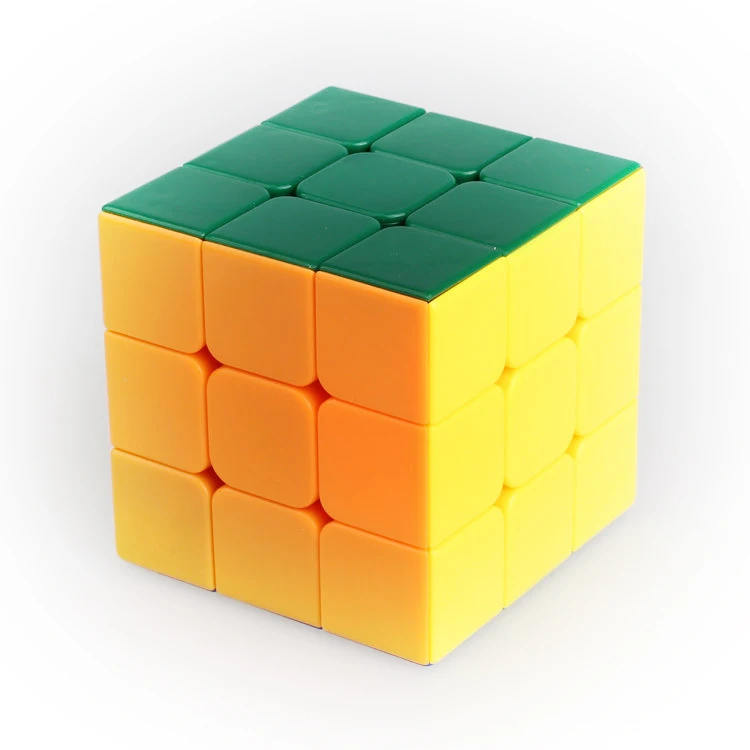 Оригинальный 56 мм Shengshou Радуга 3x3x3 Профессиональный Magic Cube Stickerless красочные с