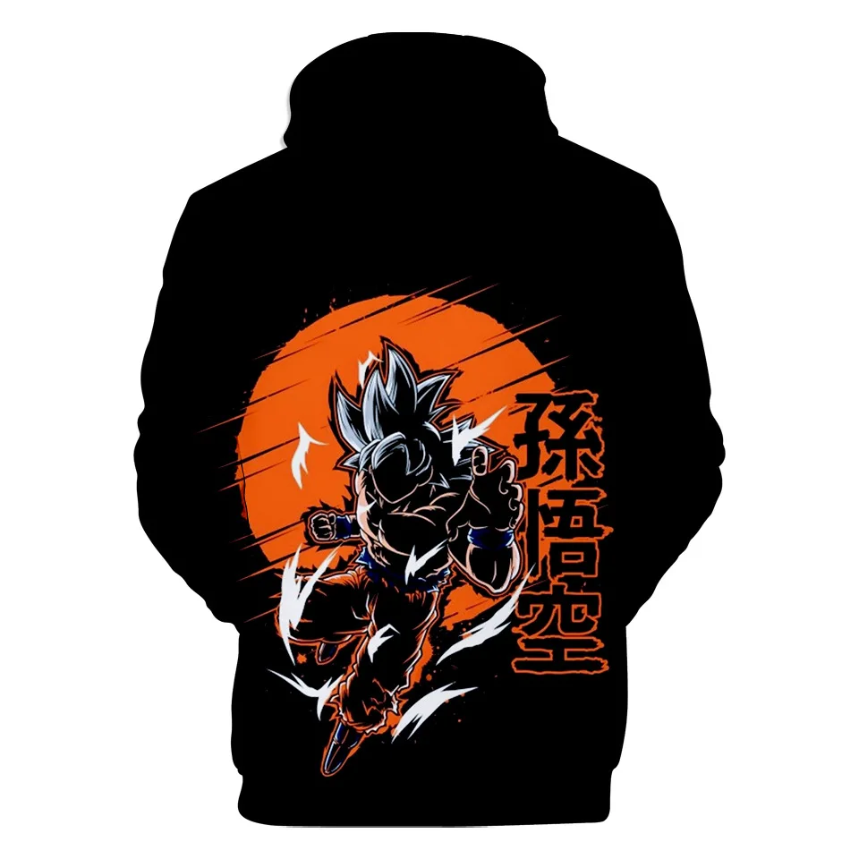 3D Аниме Толстовка Dragon Ball Z с карманом, толстовки с капюшоном, Poleron Hombre, уличная одежда, Sudadera Dragon Ball, толстовка с капюшоном, мужская куртка