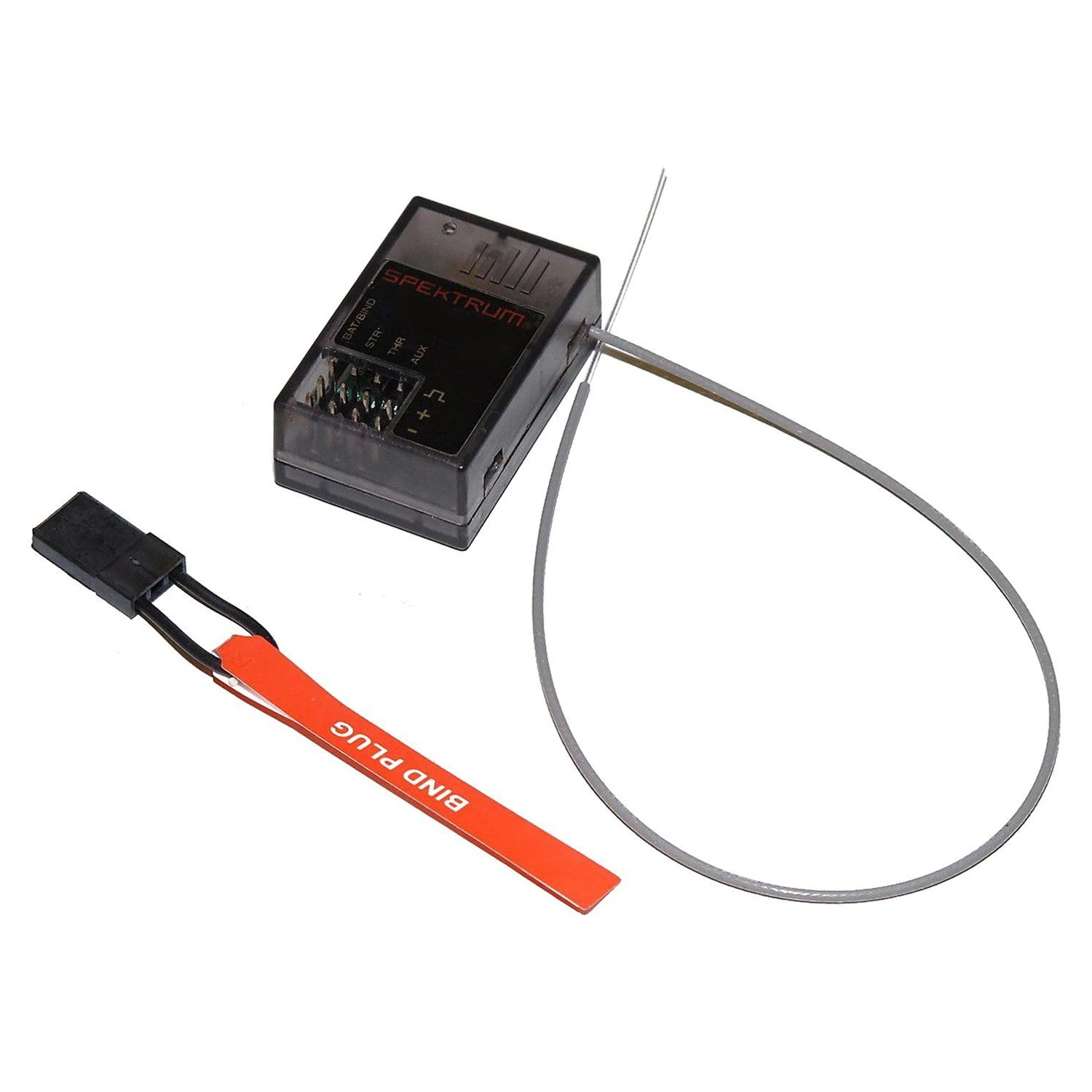 Gray SR3100 2,4 ГГц поверхности приемника 3 канала модуляции 2 для Spektrum DX3C DX3R DX4C - Цвет: Gray