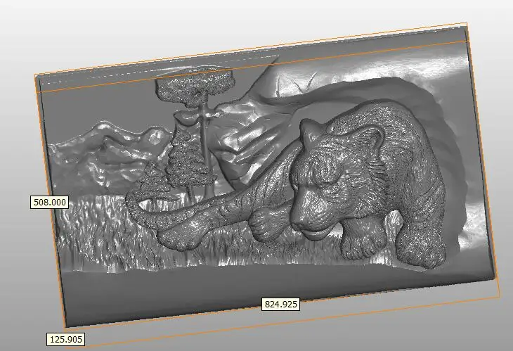 Тигром 3d модель STL рельеф для ЧПУ формат маршрутизатор 3 оси гравер ArtCam|stl relief|3d model