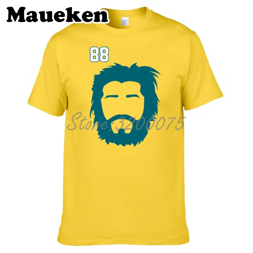 Мужская футболка Burnzie Beard 88 Brent Burns San Jose shark W19032120 | одежда