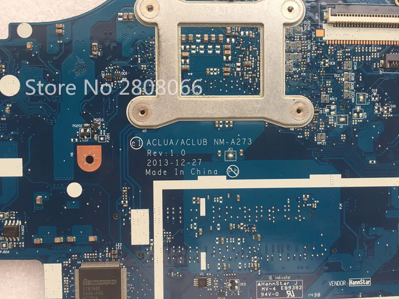 

KEFU NM-A273 Motherboard For Lenovo Z50-70 G50-70M G50-70 Laptop Motherboard For I5-4200U GT820M-2GB Test OK