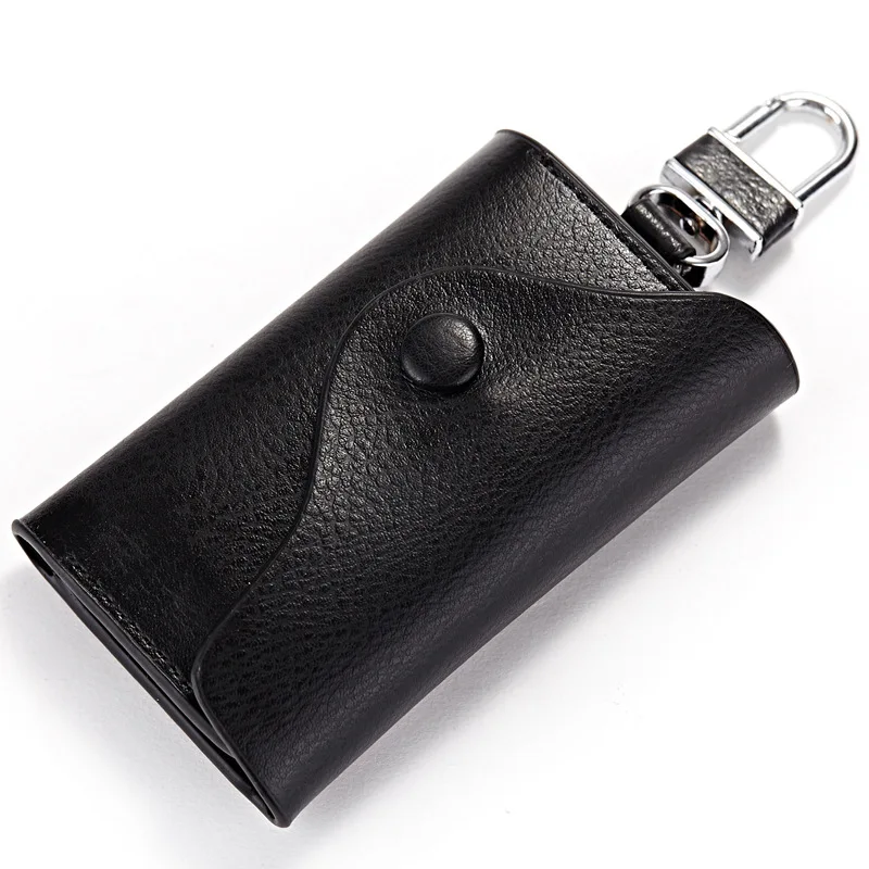 Автомобильный кошелек для ключей органайзер из 100% натуральной кожи