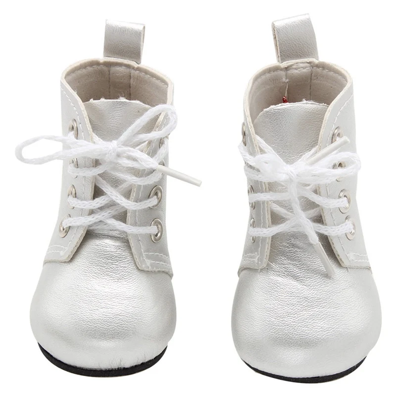 

1 Pair Shoes For 18 Inch Doll Toy Mini Doll Shoes For Cartoon Doll Boots Dolls Sneackers Accessories Hot Sale 7 Cm