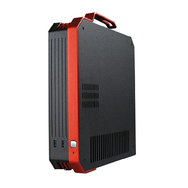 Настольный ПК DIY мини HTPC ITX компьютерный чехол из чистого алюминия Мини