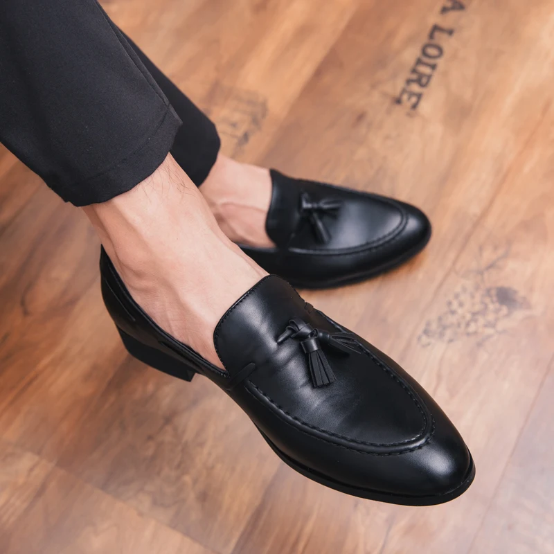 2018 new Men Casual Shoes Summer Leather Loafers Moccasins Slip On Men's Flats Breathable Male Driving 5 | Обувь