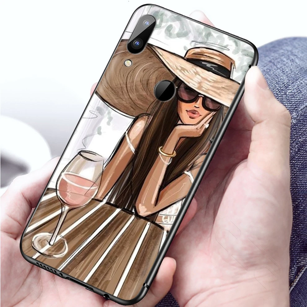 Lavaza Vogue принцесса девушки женщины кофе чехол для Xiaomi 9T Pro CC9 A3 Redmi K20 7A Huawei Honor 20 9X P20