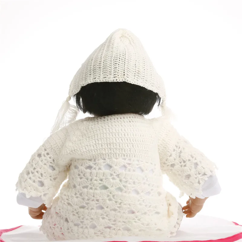 SanyDoll 22 дюйма 55 см силиконовые куклы для новорожденных Реалистичная кукла детей