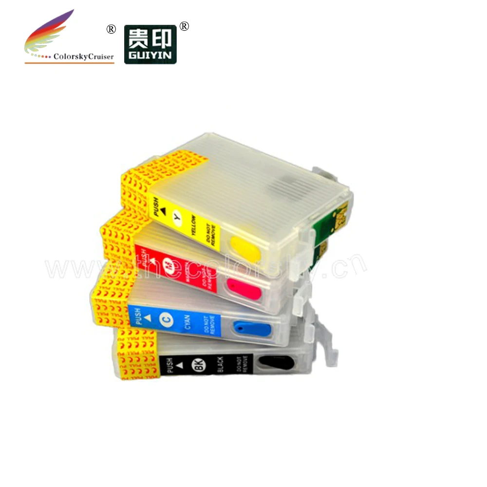 

(RCE-891-894) refillable refill ink cartridge for Epson T0891-T0894 89 BK/C/M/Y SX405 SX215 SX210 SX115 S21 SX600FW with ARC