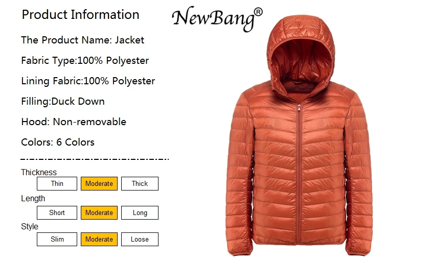 NewBang Plus 9XL 8XL 7XL мужской пуховик ультра легкий пуховик Мужская ветровка пуховая Парка мужская зимняя верхняя одежда большого размера