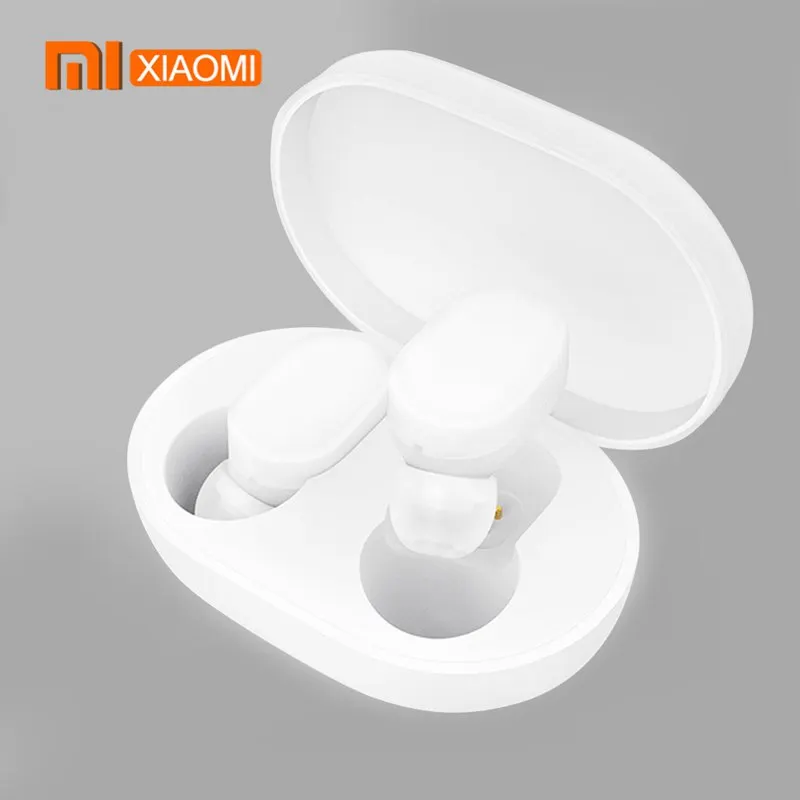 Оригинальные Bluetooth наушники Xiaomi AirDots молодежная версия стерео Mi Mini беспроводная 5
