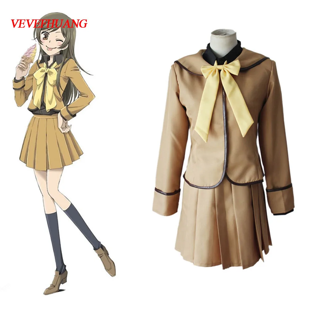 VEVEFHUANG Kamisama Kiss Hajimemashita Momozono Nanami школьная форма матросский костюм Топы платье наряд