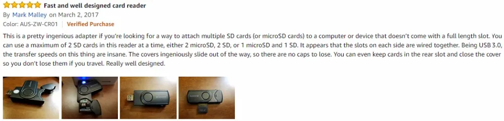 Zoweetek ZW-CR01 USB 3,0 считыватель смарт-карт памяти 4 порта слота DOD военный/CAC общий доступ/банковские карты ID/SD/Micro SD/TF карты