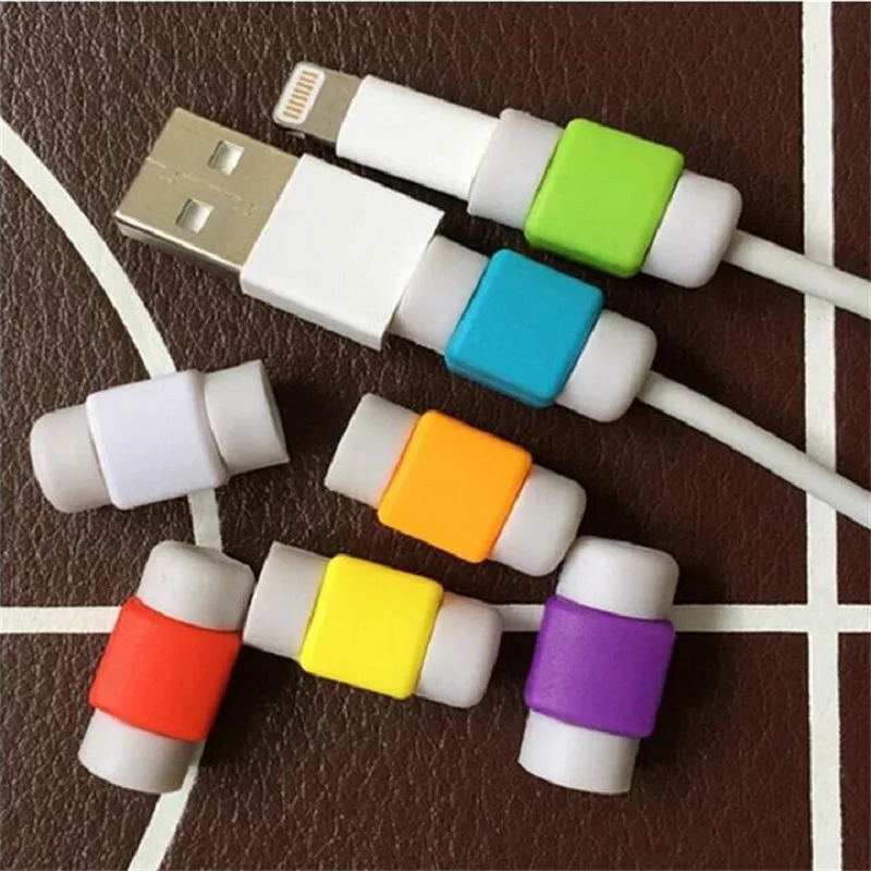 Новая Мода 500 Шт. USB Кабель для Передачи Данных Линии Протектора Противовзломная