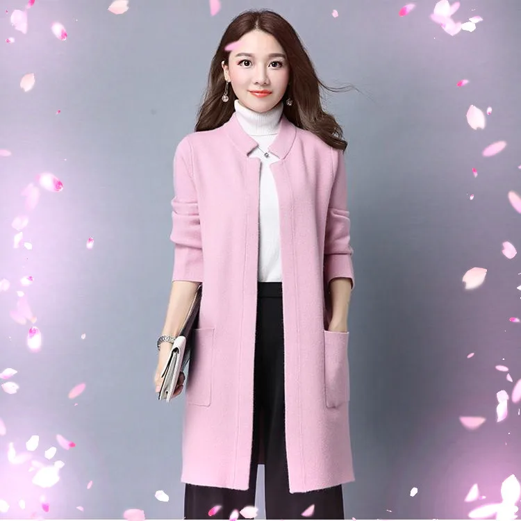 Хан издание нового фонда 2017 Осень-зима чистый цвет большой ярдов в вязаный