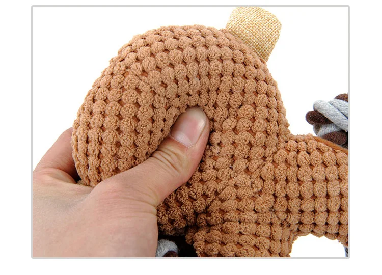 Игрушка с пищалкой слон волк лев собака игрушка для детей играть Pet Щенок